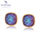 Xuping модные ювелирные изделия, Новое поступление, маленькие серьги-гвоздики с кристаллами для женщин и девушек, подарок на вечерние 810661802