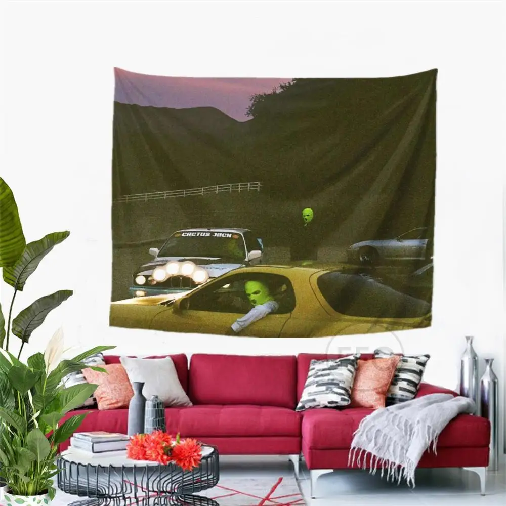 Альбом для гобеленов с тревисом Скоттом Обложка мальчиков настенный гобелен