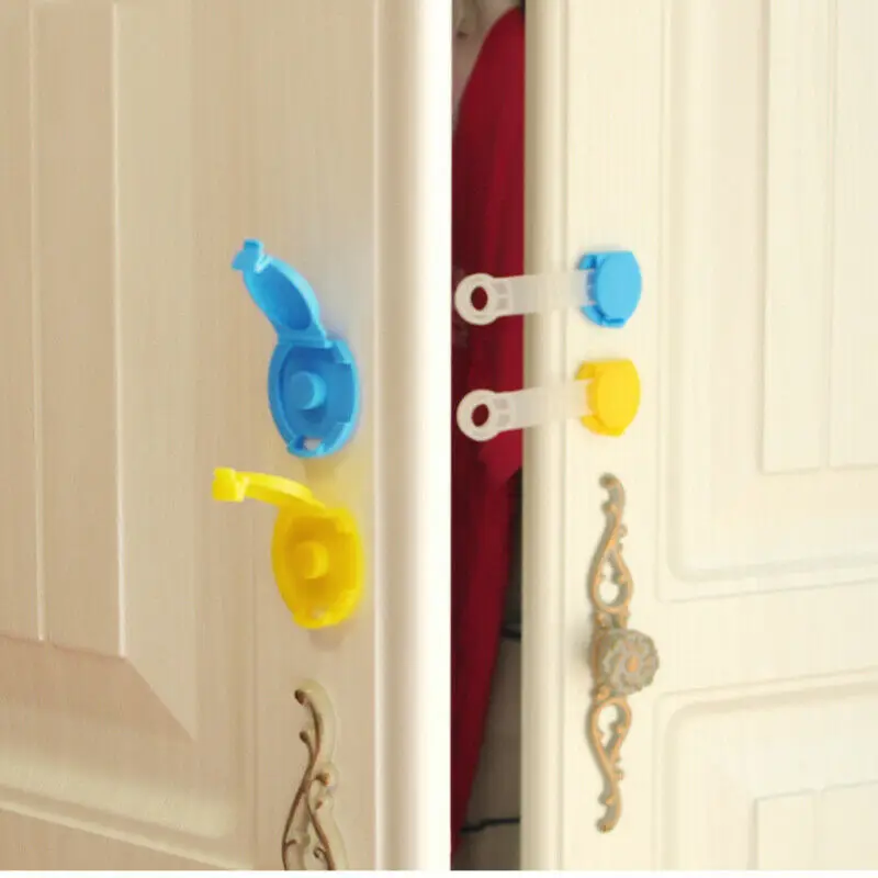 PUDCOCO Baby Safety Locks Cupboard Cabinet Door Drawer Fridge Kids Child Pet Lock | Мать и ребенок
