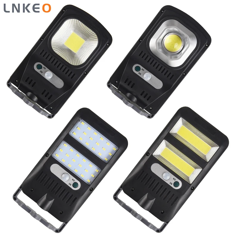 COB SMD светодиодный солнечный светильник наружная Солнечная лампа 6 Вт/8 Вт PIR