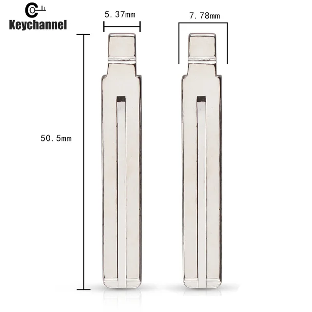 

10 шт. TOY40/TOY48/HYN14/HYN15/HYN17/KIA7 металлический ключ для Hyundai Elantra Verna для Kia RIO Ceed Flip Remote 129 #130 #