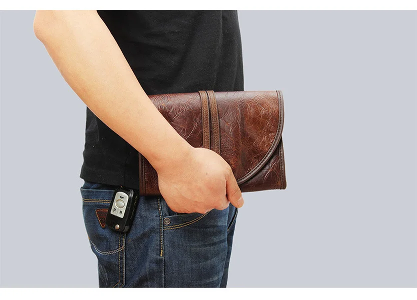 Portable Holder Pocket Leather Pipe Smoking Tobacco Pouch Bag Case Cigar Bag Cigarette Accessories enlarge