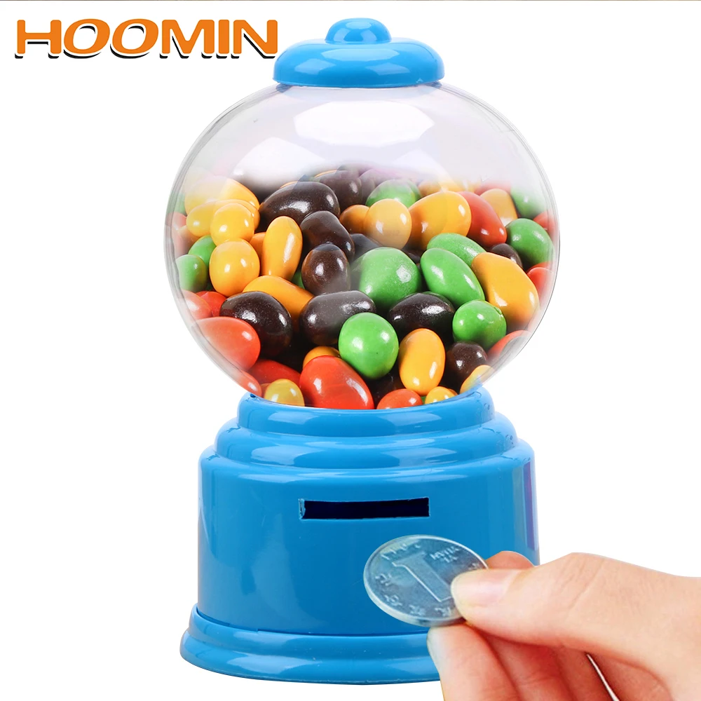 Креативные милые конфеты емкость для хранения пузырьков электронная машина