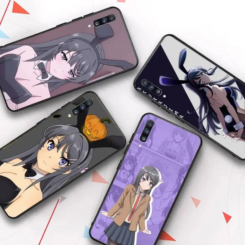 

Sakurajima Mai Anime Phone Case for Samsung Galaxy A 51 30s a71 Soft Silicone Cover for A21s A70 10 A30