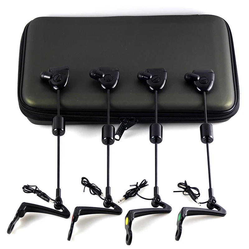 Рыболовный свингер набор свингера с сигнализацией клева светодиодный Вингер 4