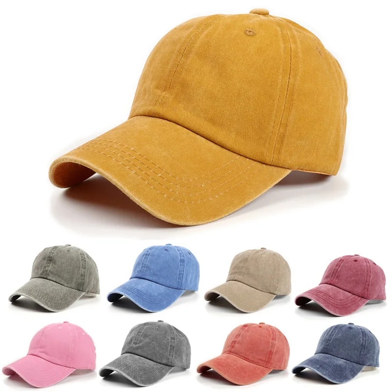 

Solid Retro Canvas Denim Letters Patchwork Vintage Baseball Caps Men Women Snapback Hat Autumn Couple Hip Hop Hats Winter Hat Ca