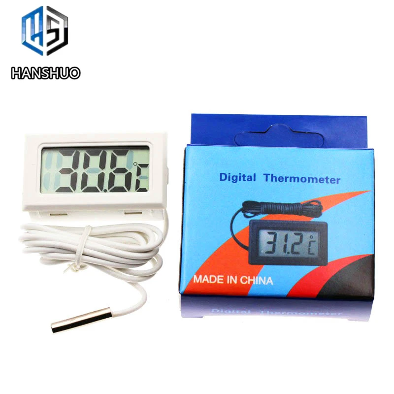 Цифровой термометр с ЖК-дисплеем для температуры морозильной камеры-50 ~ 110