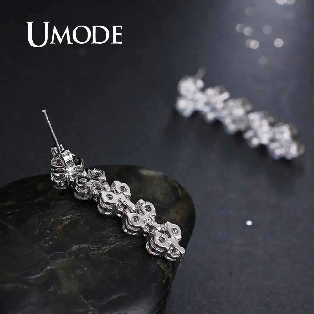 Umode дизайн от римского AAA + цирконий камни проложили серьги UE0040 | Украшения и