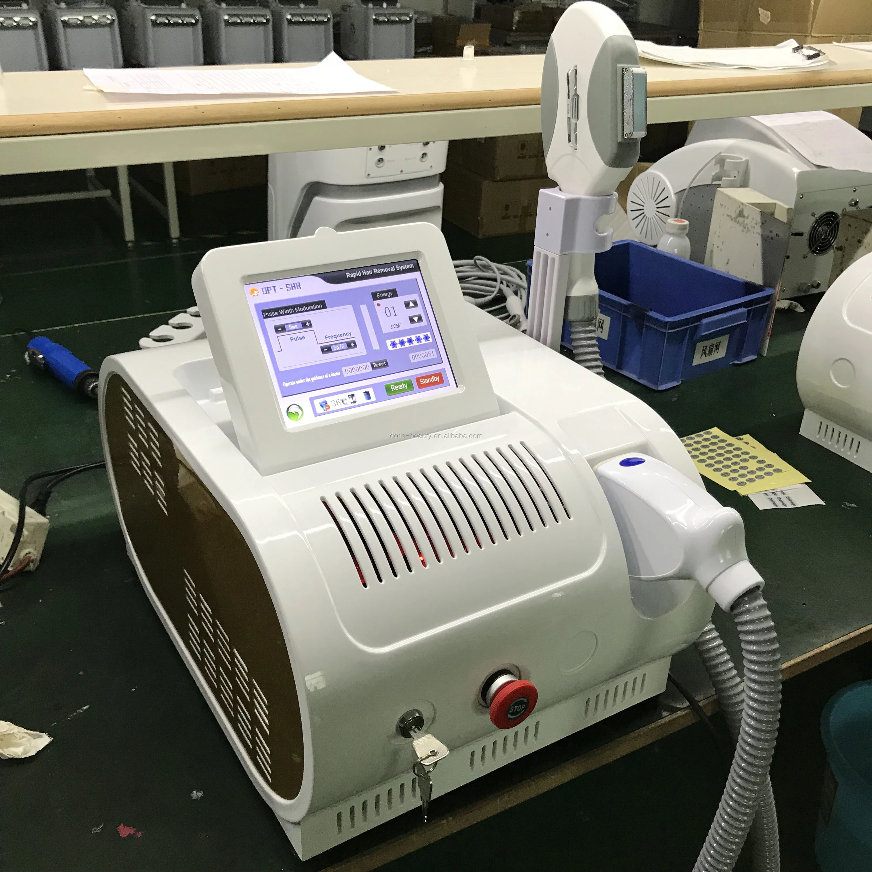 

Portable IPL hair removal machine / IPL + OPT / SHR ipl hair removal machines home use DO-OP10