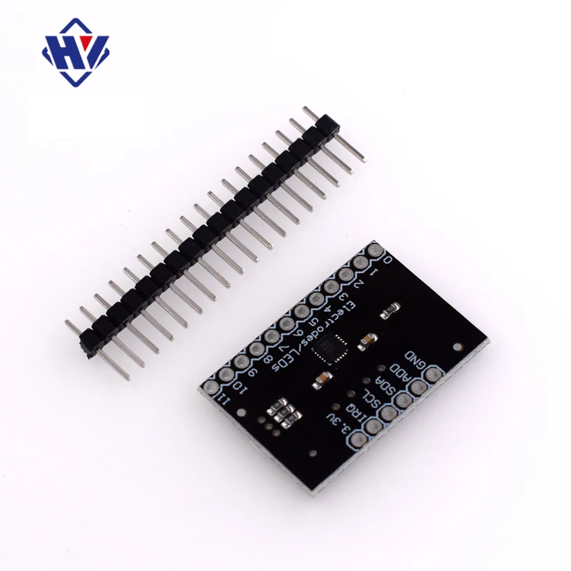 

MPR121Breakout V12 Capacitive Touch Sensor Controller Module I2C Interface Keyboard Development Board for Arduino W/ Driving Pin