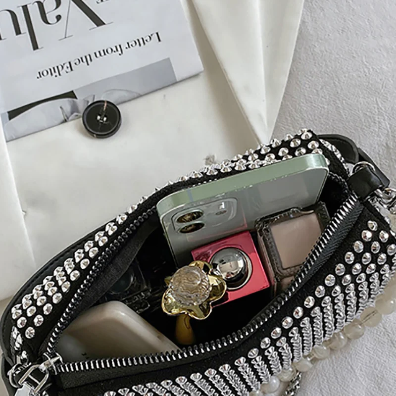 Модная Блестящая Женская Сумка Через Плечо Маленькая Сумка-мессенджер Из