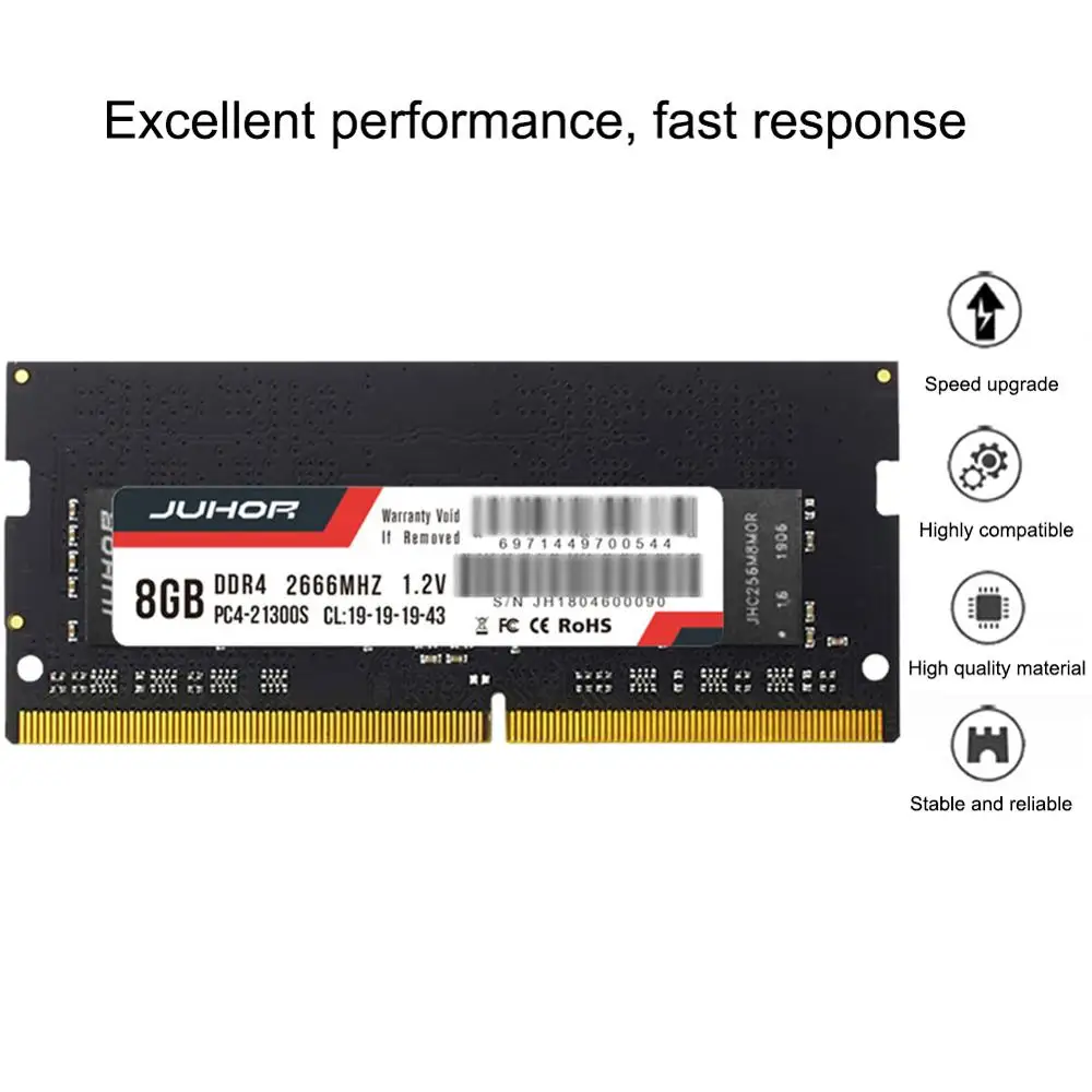 Оперативная Память Ddr4 8 ГБ ноутбук 2400 МГц память Гб Ddr 4 для ноутбука Dimm Настольная