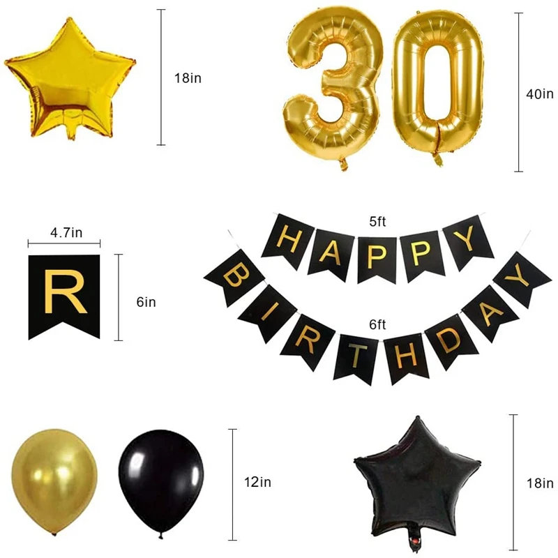 Горячая продажа 30Th День Рождения Декор подарки для мужчин и женщин с днем