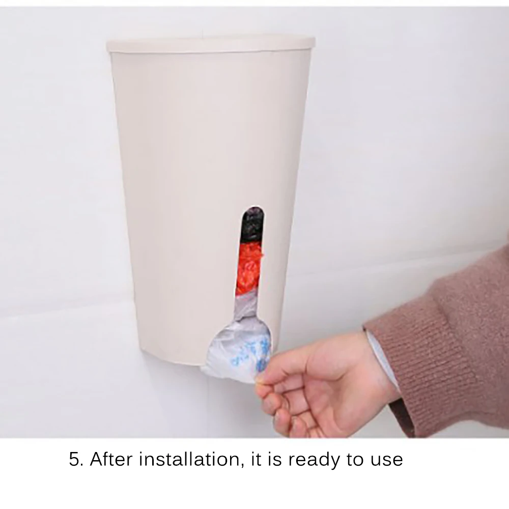 Домашние мешки для мусора стеллаж хранения органайзер мешков в кухне спальне