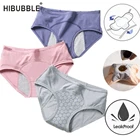 Непромокаемые менструальные трусики Hibubble, физиологические трусики, женское нижнее белье, хлопковое водонепроницаемое женское нижнее белье, Прямая поставка