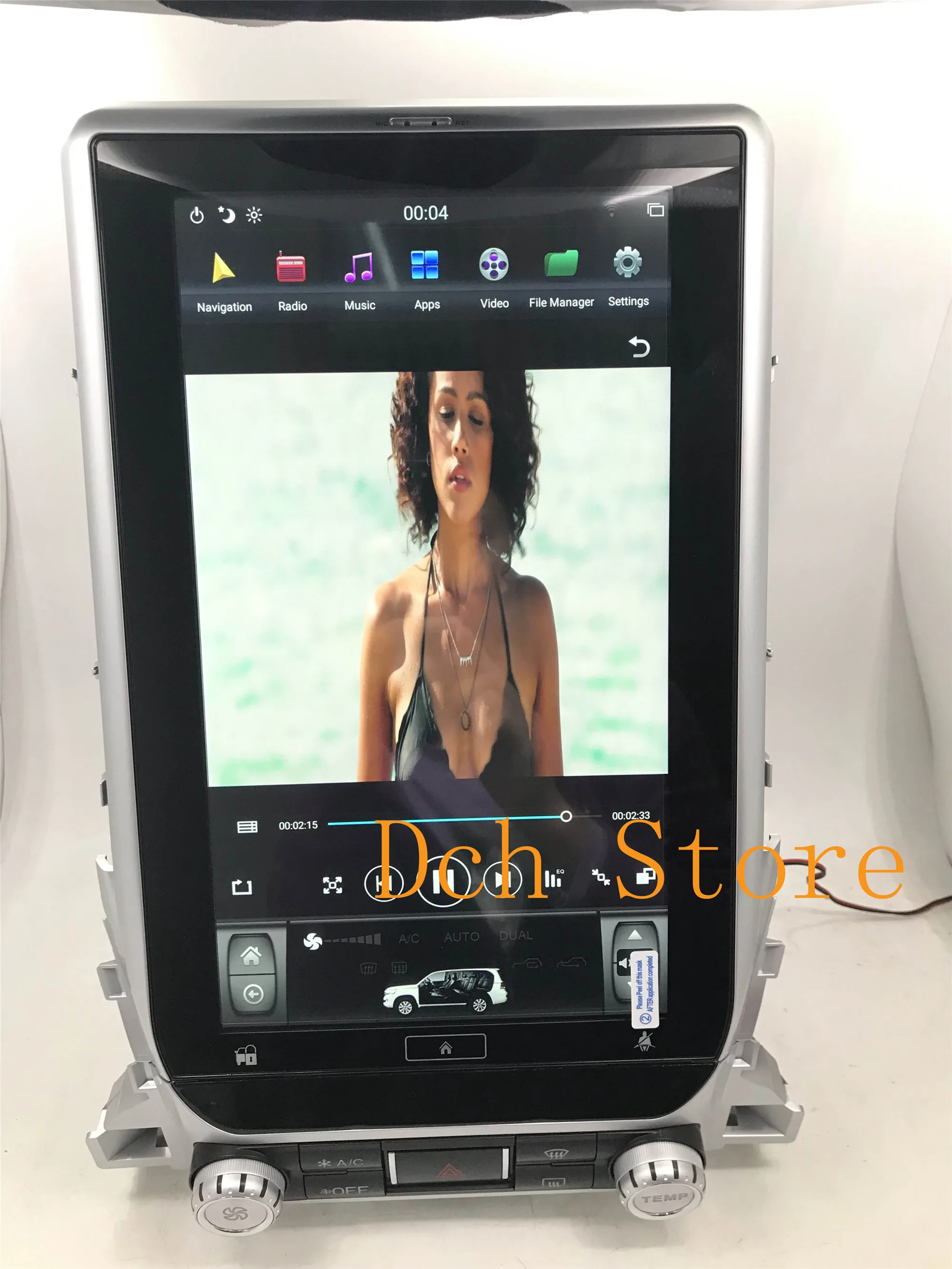 13 6 ''tesla style PX6 Android 9 0 автомобильный DVD GPS Навигатор Радио для TOYOTA LAND CRUISER LC200 2016 2018