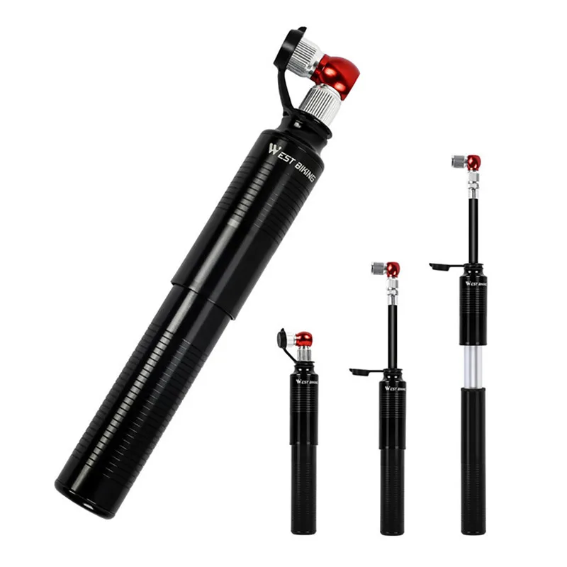 

Портативный велосипедный мини-насос из алюминиевого сплава, велосипедный воздушный насос, рычаг шин, набор инструментов для ремонта, велос...