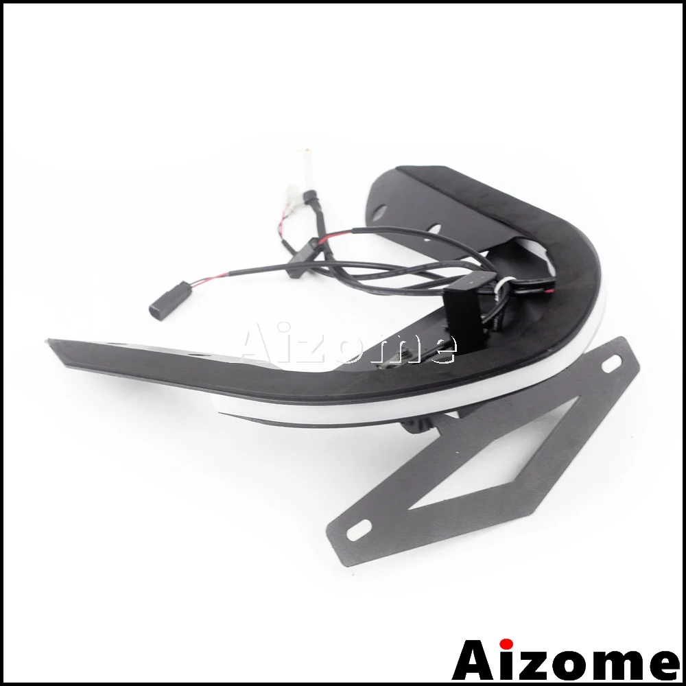 Cветодиодные задние фары мотоцикла номерные кронштейны для Ducati Monster 821- Tidy Fender Eliminator наборы