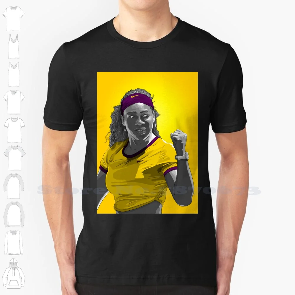 

Serena Williams Custom Funny Hot Sale Tshirt Serena Williams Atp Wta Venus Williams Tennis Wimbledon French Open Us Open