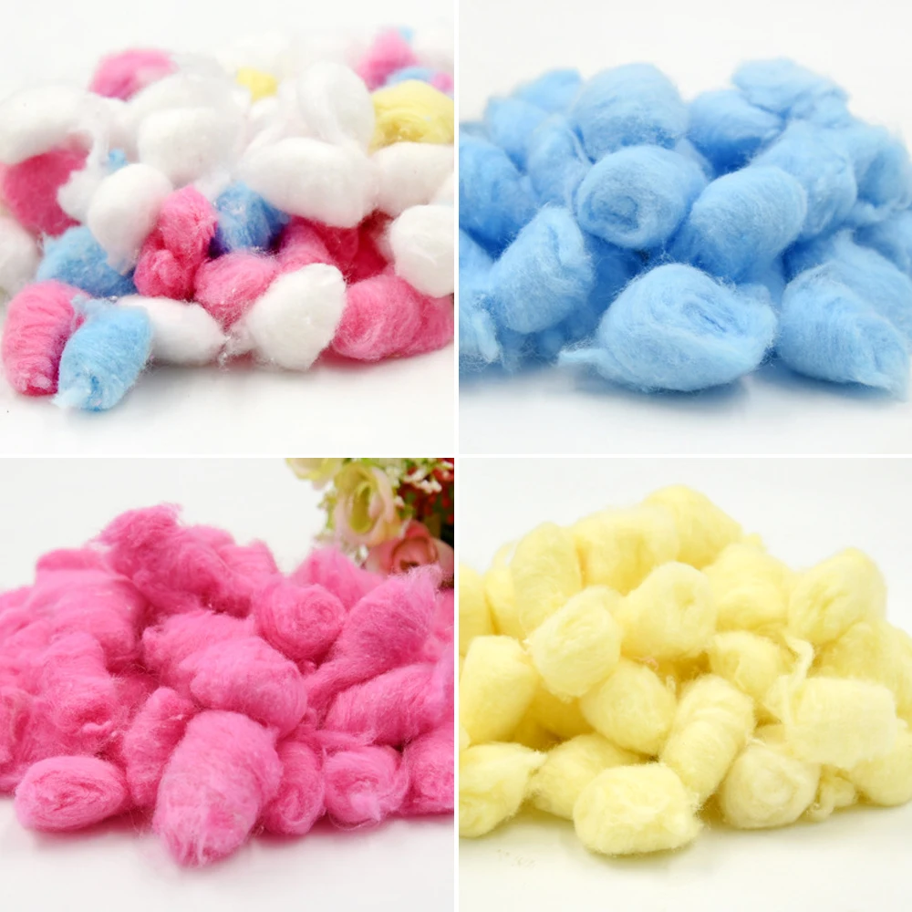 100 шт. хлопковый шарик для домашних животных зимний теплый впитывающий хлопок