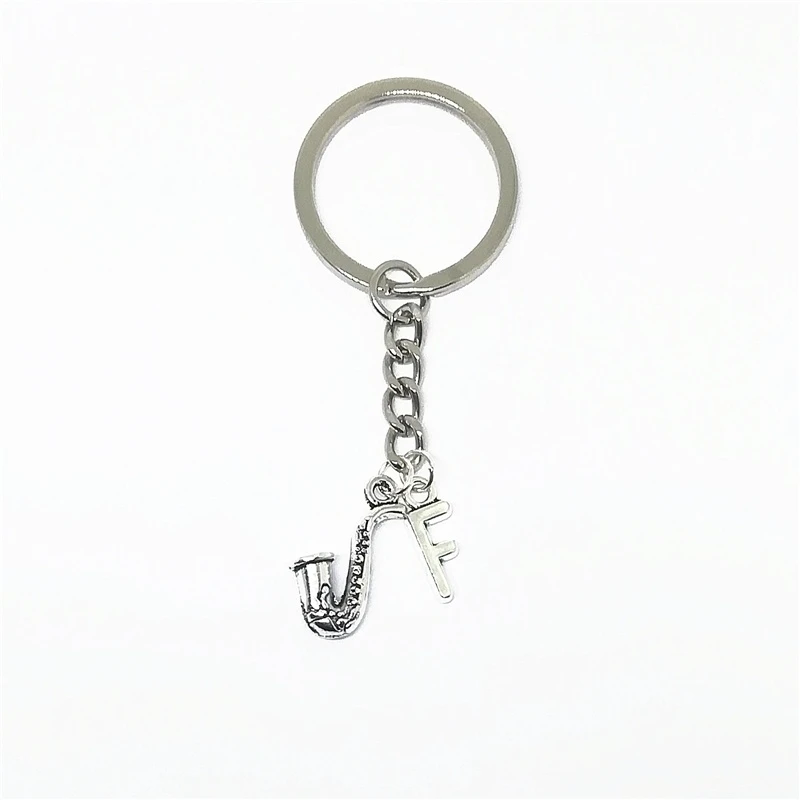 Брелок в форме саксофона микроскопический музыкальный инструмент брелок для