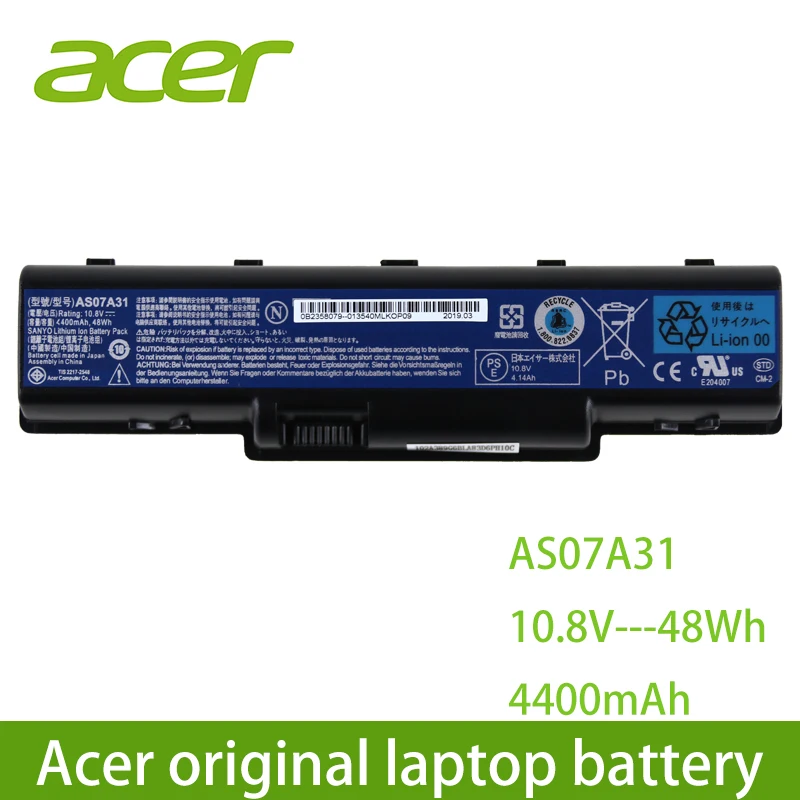 acer ноутбук батарея AS07A31 для acer Aspire 2930G 4740G 5738G 4930 5735 5740 AS07A32 AS07A41 AS07A42 AS07A51 AS07A52