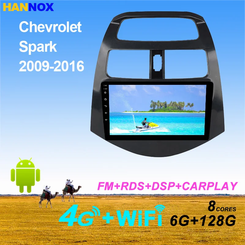 

Car Radio Android 11 QLED Screen For Chevrolet Spark 2010-2014 Auto Stereo Multimedia Player Navigation Carplay GPS DTS NO 2din