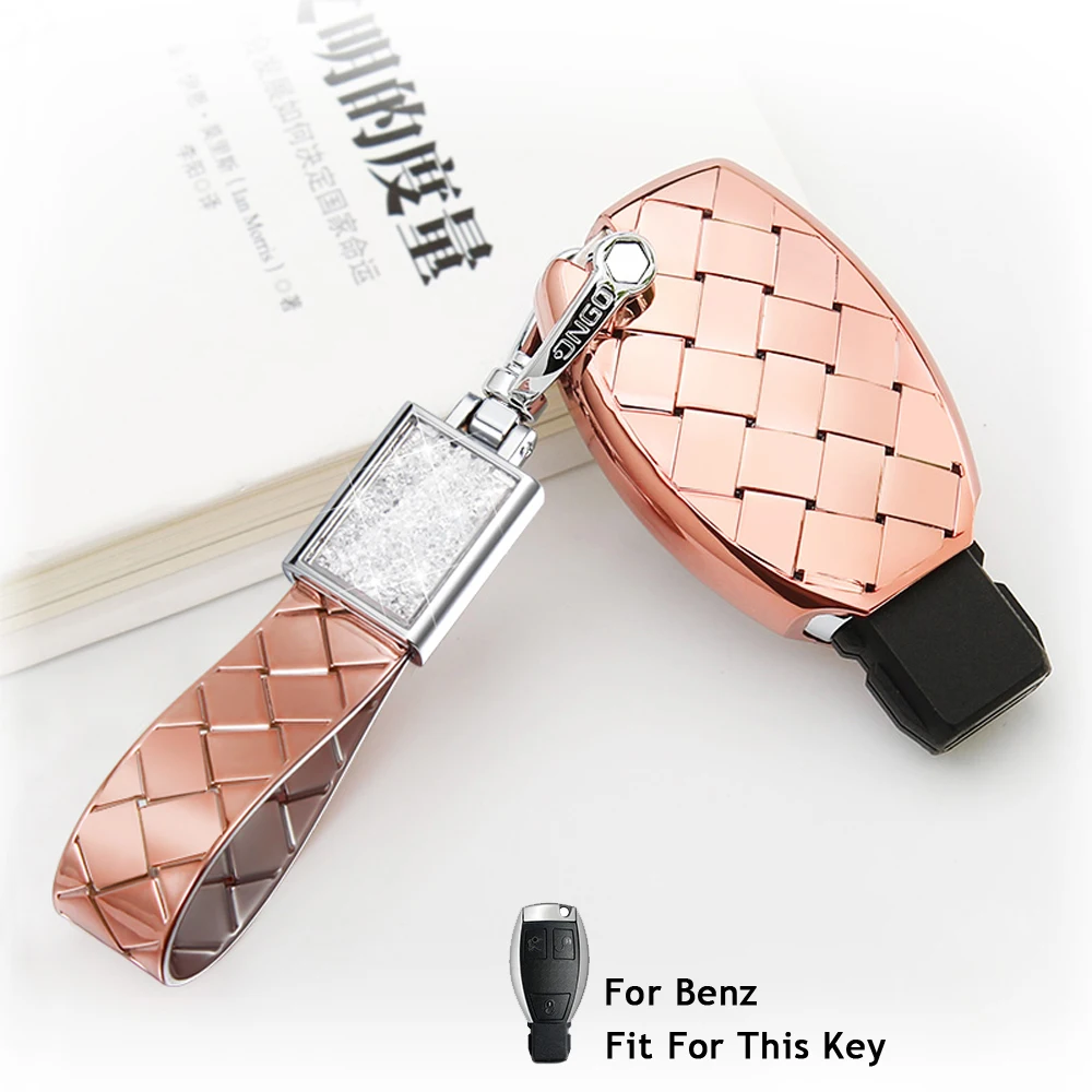 3 кнопки новый запасной дистанционный ключ брелок от машины чехол для Mercedes benz W210