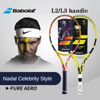 new babolat nadal pure aero rafa l2l3 grip carbon fiber professional tennis racket full carbon fiber tennis racket with bag