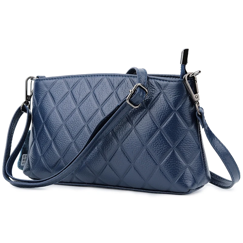 

Women's Real Genuine Leather Handbags Cow Leather Shoulder CrossBody Bag Ladies Messenger Bags Women Bags