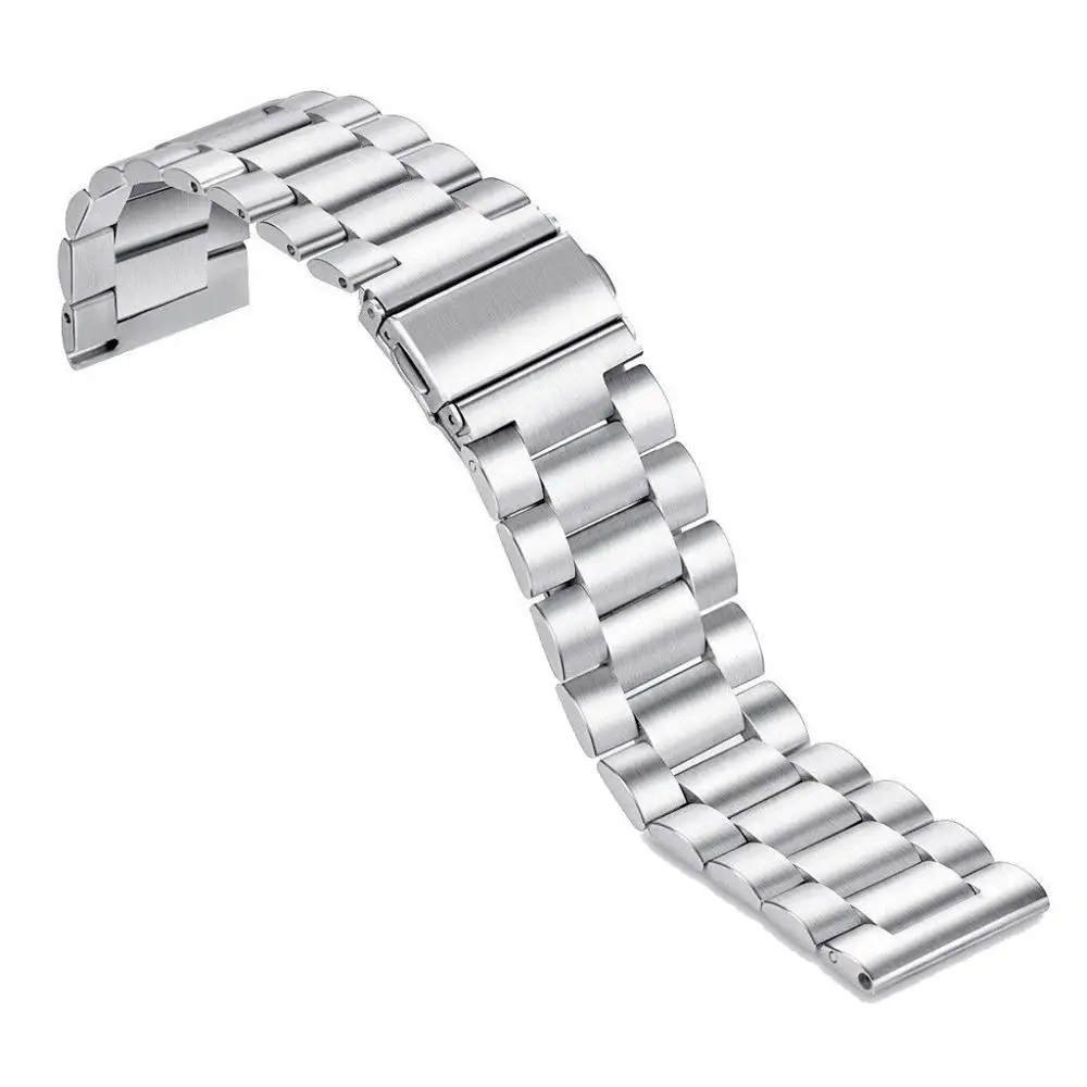 

watch strap For Samsung Galaxy Watch active band /active2 44mm 40mm 22mm 20mm Watch Band Stainless Steel for Amazfit GTR 47/42mm