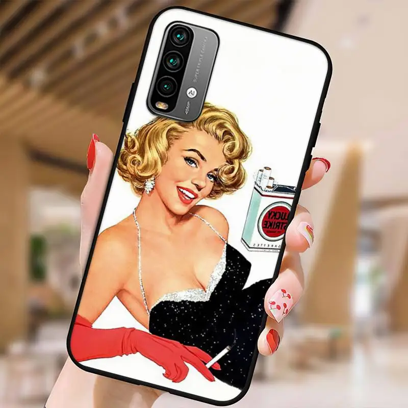 Чехол для телефона Pin Up Girl Xiaomi 9 10 11 PRO LITE Redmi NOTE7 8 A Shell | Мобильные телефоны и
