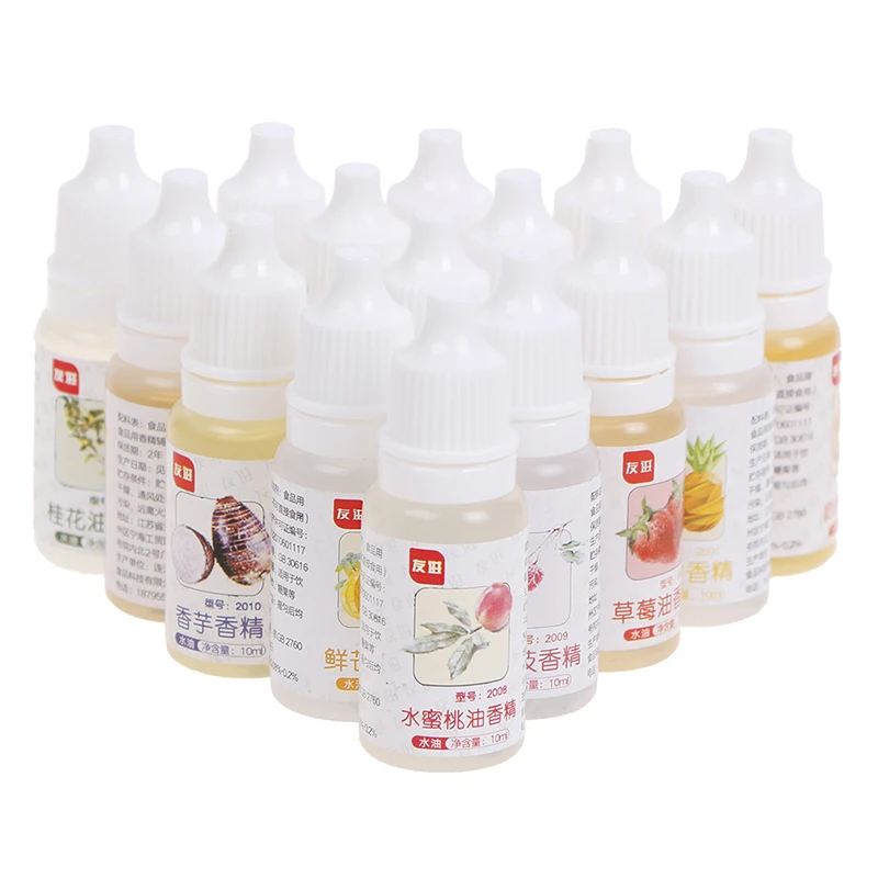 Пищевой Ароматизатор 10 мл ароматы для напитков желе конфеты съедобная эссенция