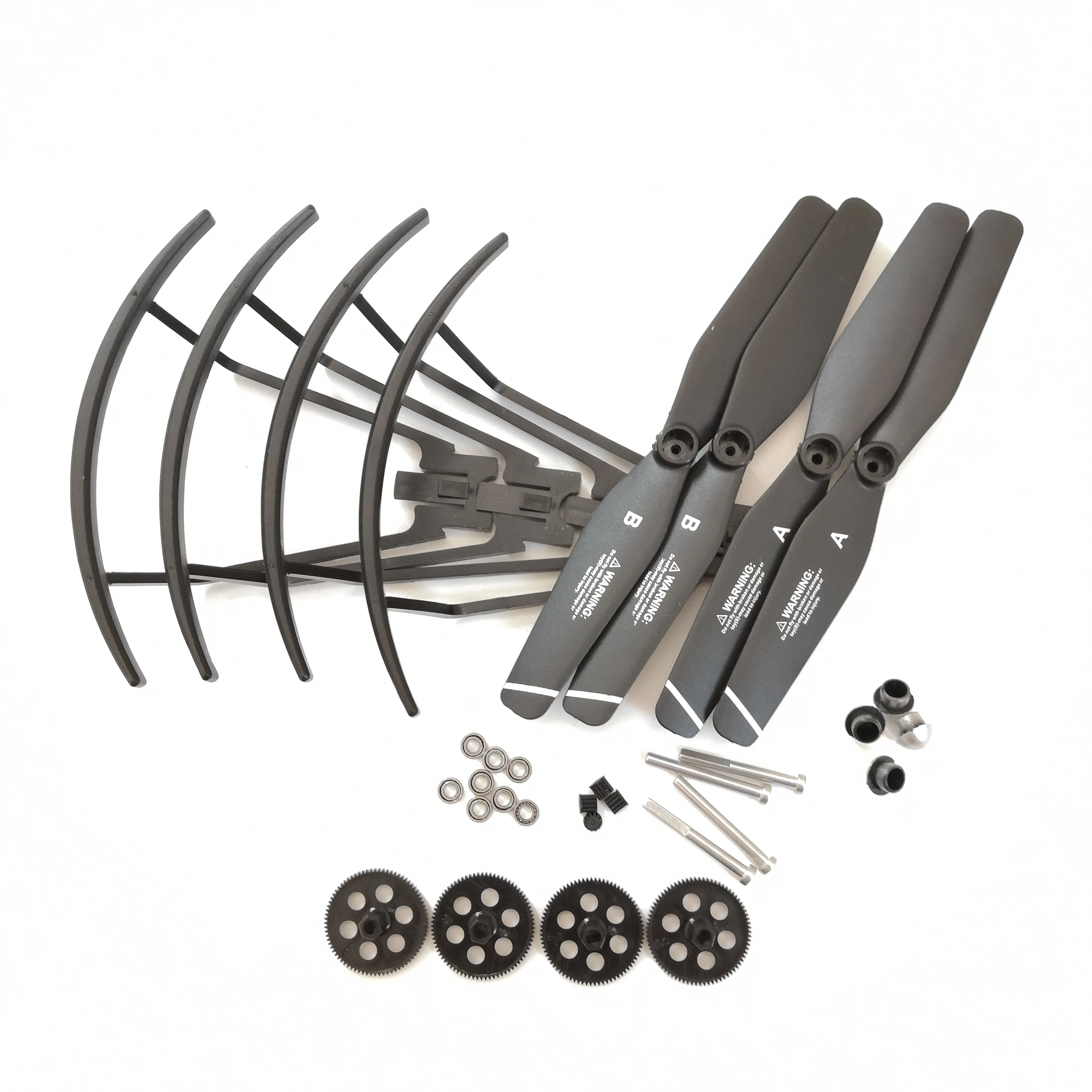 Квадрокоптер с дистанционным управлением S167 S166 S167GPS, запасные части, подшипники, алюминиевый вал, лопасти, защита пропеллера