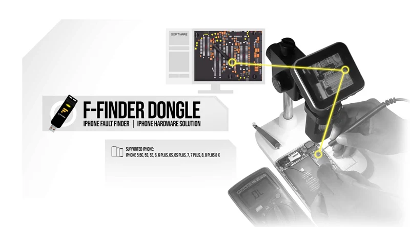 Новейший F-Finder инструмент/Поиск инструментов для устранения аппаратных проблем мобильных телефонов