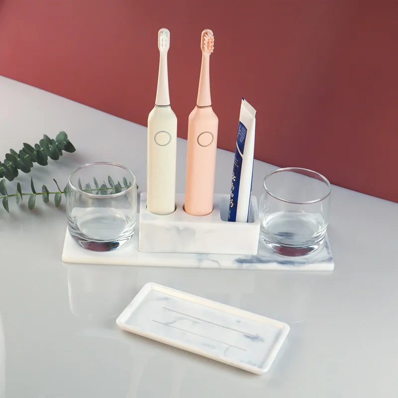 

DIY Epoxy Storage Rack Silicone Toothbrush Insert Box Mouth Cup Soap Box Mirror Silicone Handmade Crystal Resin