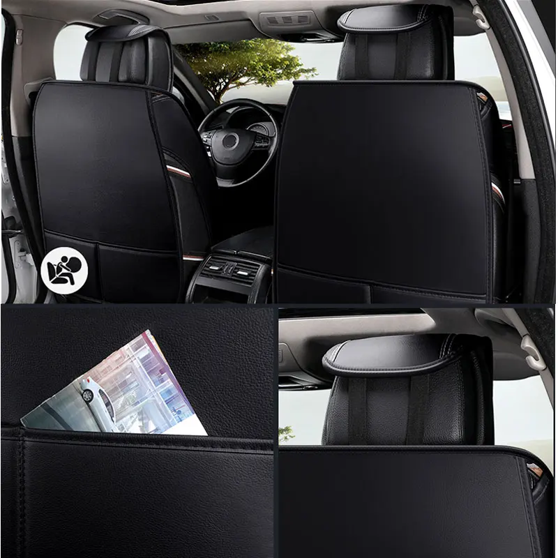 Из искусственной кожи чехол на автомобильное сиденье для Hyundai ix 35 ix25 bandeja ix35 santa fe