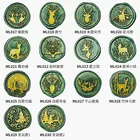 Ретро приглашения с фокусным расстоянием 25 мм восковая печать, штемпели 