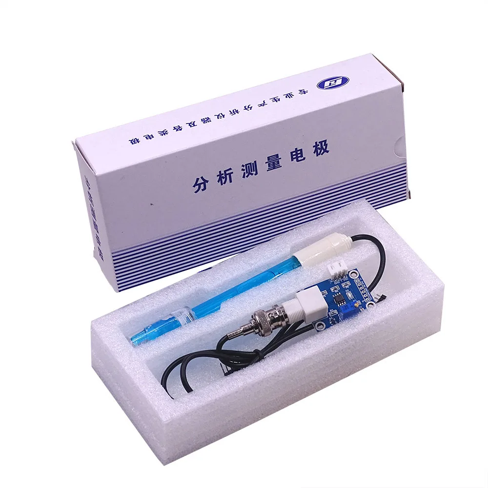 Модуль датчика PH 5 В тестер ph модуль обнаружения внутреннего значения жидкости +