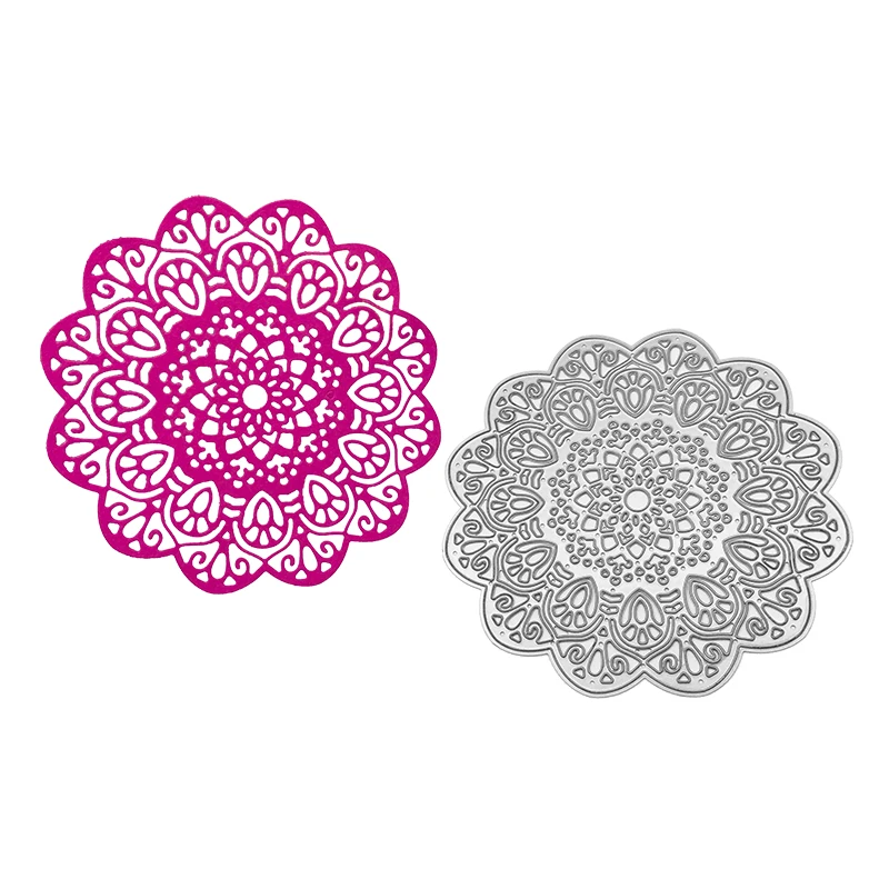 

Julyarts Flower Lace Card Making Supplies Molde For DIY Scrapbooking Album Paper Cards Decorative Crafts Embossing Die Cuts