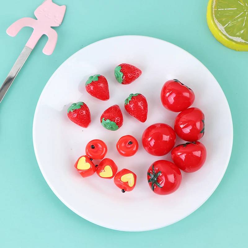 

5 шт., миниатюрные куклы-модели фруктов для кукольного домика