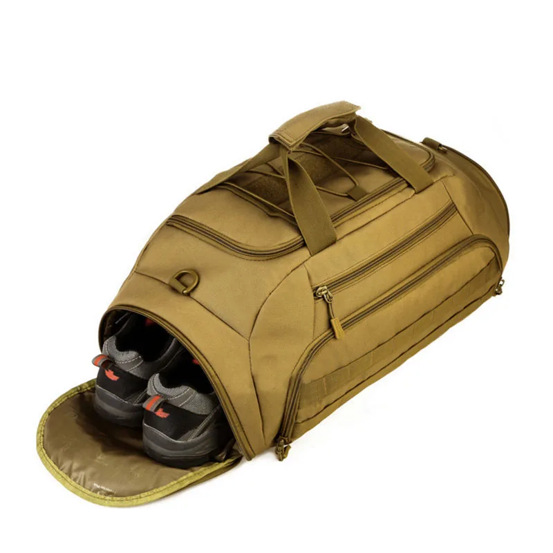 35L Gym Bag Backpack Rucksack Tactical Military Molle Army Bags Waterproof Sports Camping 14'' Laptop Camera Men Mochila XA335WA | Спорт