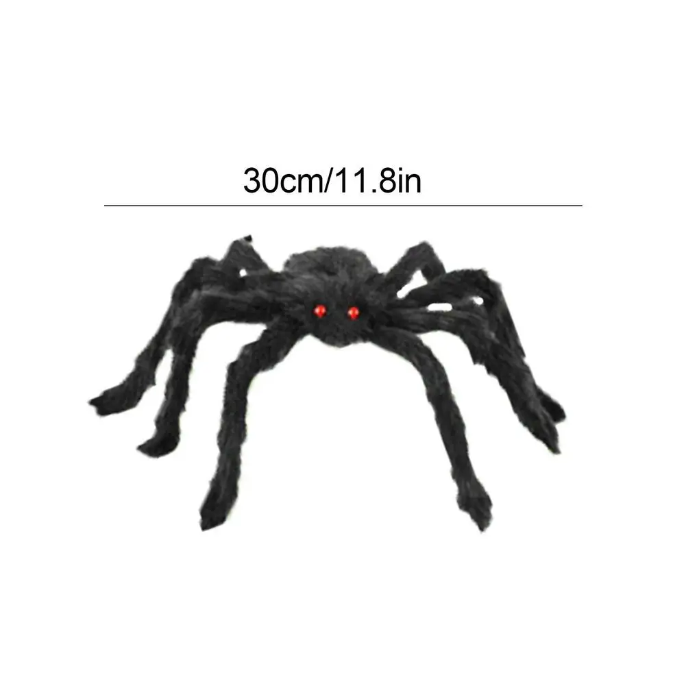 Искусственный паук, паутина, украшение для Хэллоуина, страшная вечерние, интерьер для Хэллоуина