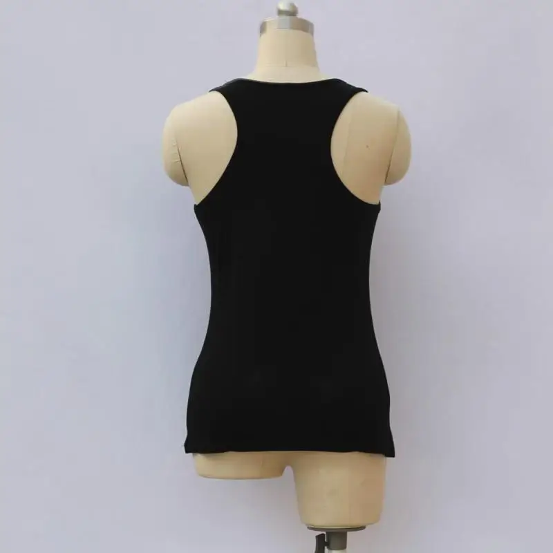 3 цвета модные Универсальные футболки без рукавов с круглым вырезом Новое