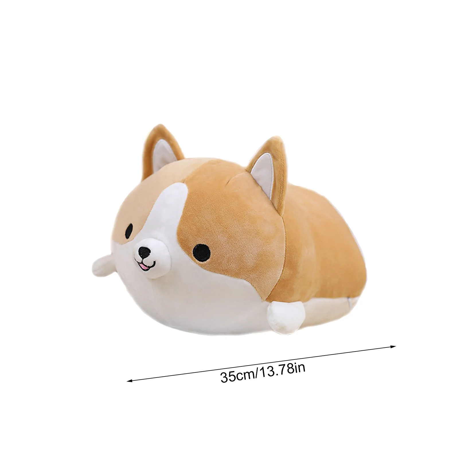 

35cm Cute Corgi Dog Plush Toy Stuffed Soft Animal Cartoon Pillow Lovely Christmas Gift For Kids Kawaii Valentine Present