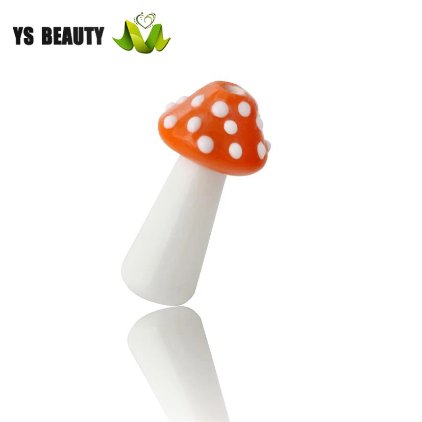 Новые цветные бусины в форме грибов ювелирные изделия со стеклянными бусинами