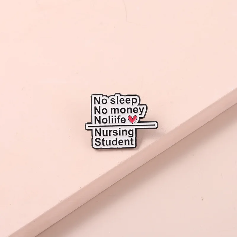 

New Letter Alloy brooch Brooch Bag Clothes Backpack Lapel Enamel Pin Badges Jewelry Gift For Friend Women Student Accessories