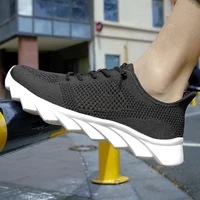 2020 summer lace up men casual shoes air mesh breathable sneakers jogging sport shoes athletic trainers for male shoes nanx278