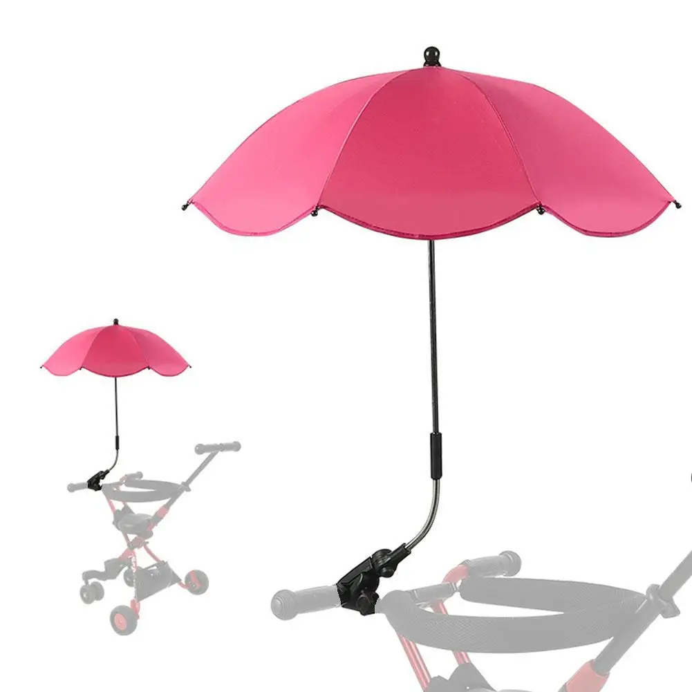 

Baby Stroller SunShade Umbrella 360 Degrees Adjustable Universal Detachable Rain Protection Visor Canopy Cover Outdoor Tools