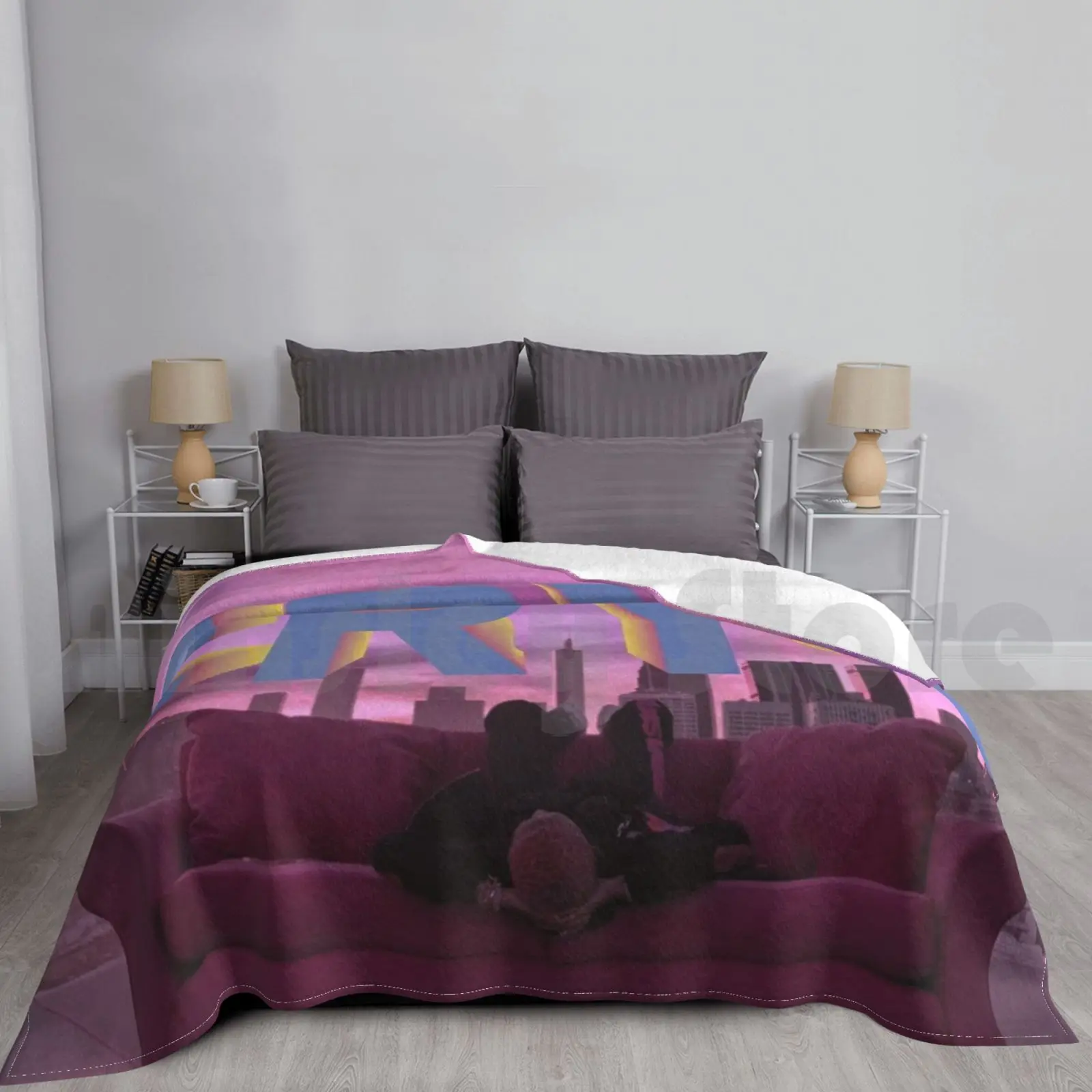 Обложка для альбома Jaden Smith Erys покрывало дивана кровати путешествий Icon Ghost Syre